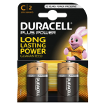 Duracell C Battery 2pc